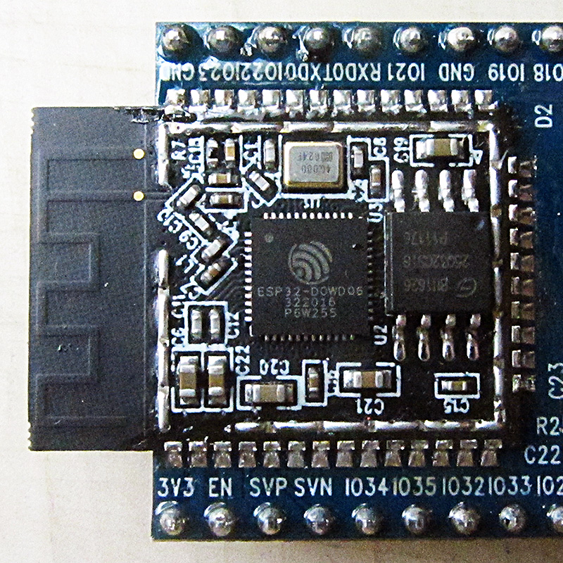 Wi-Fi and Bluetooth module (reference photo)